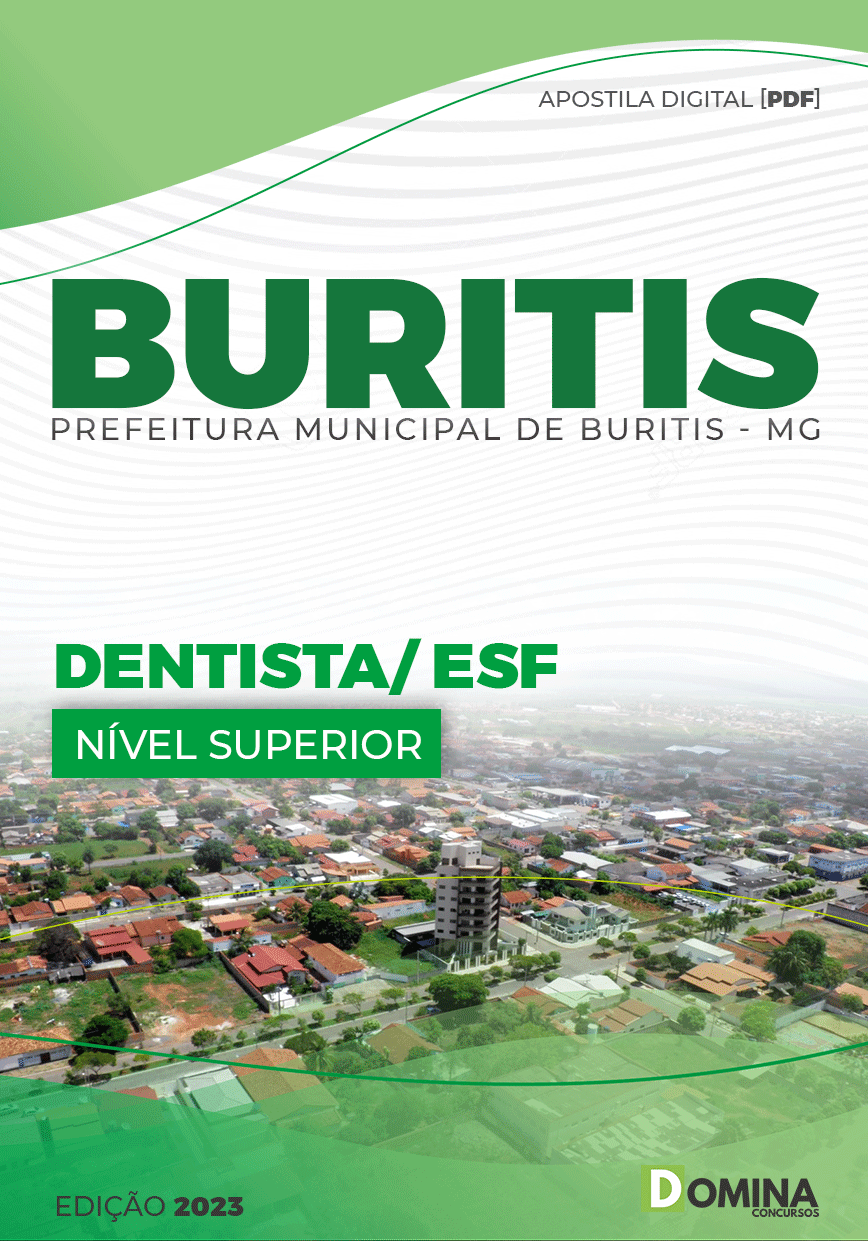Apostila Concurso Pref Buritis MG 2023 Dentista