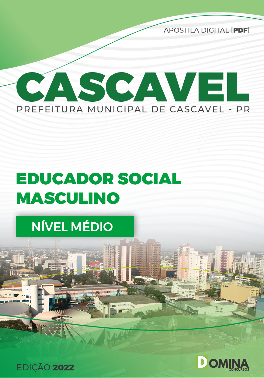 Apostila Pref Cascavel PR 2023 Educador Social Masculino