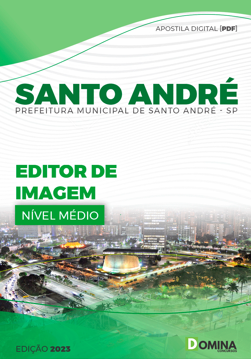 Apostila Digital Pref Santo André SP 2023 Editor Imagem