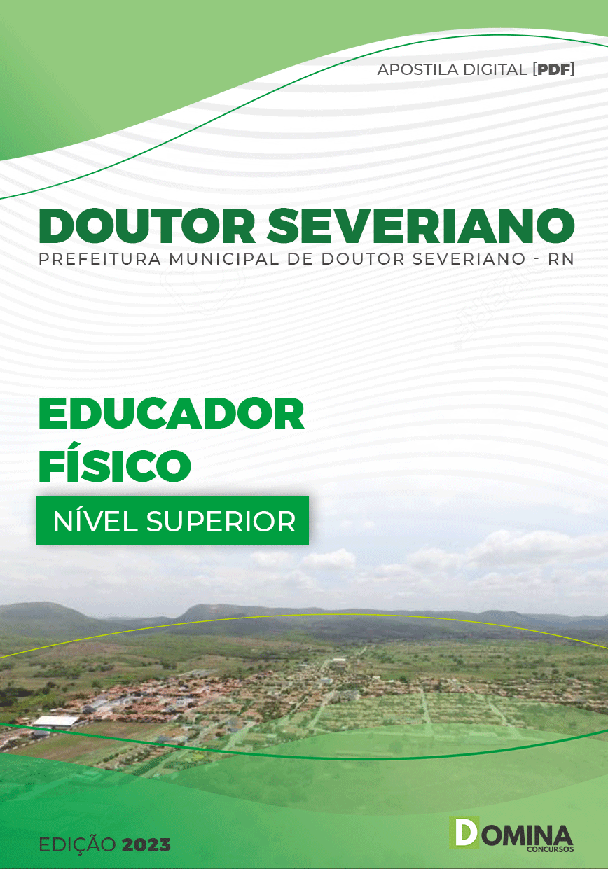 Apostila Pref Doutor Severiano RN 2023 Educador Físico