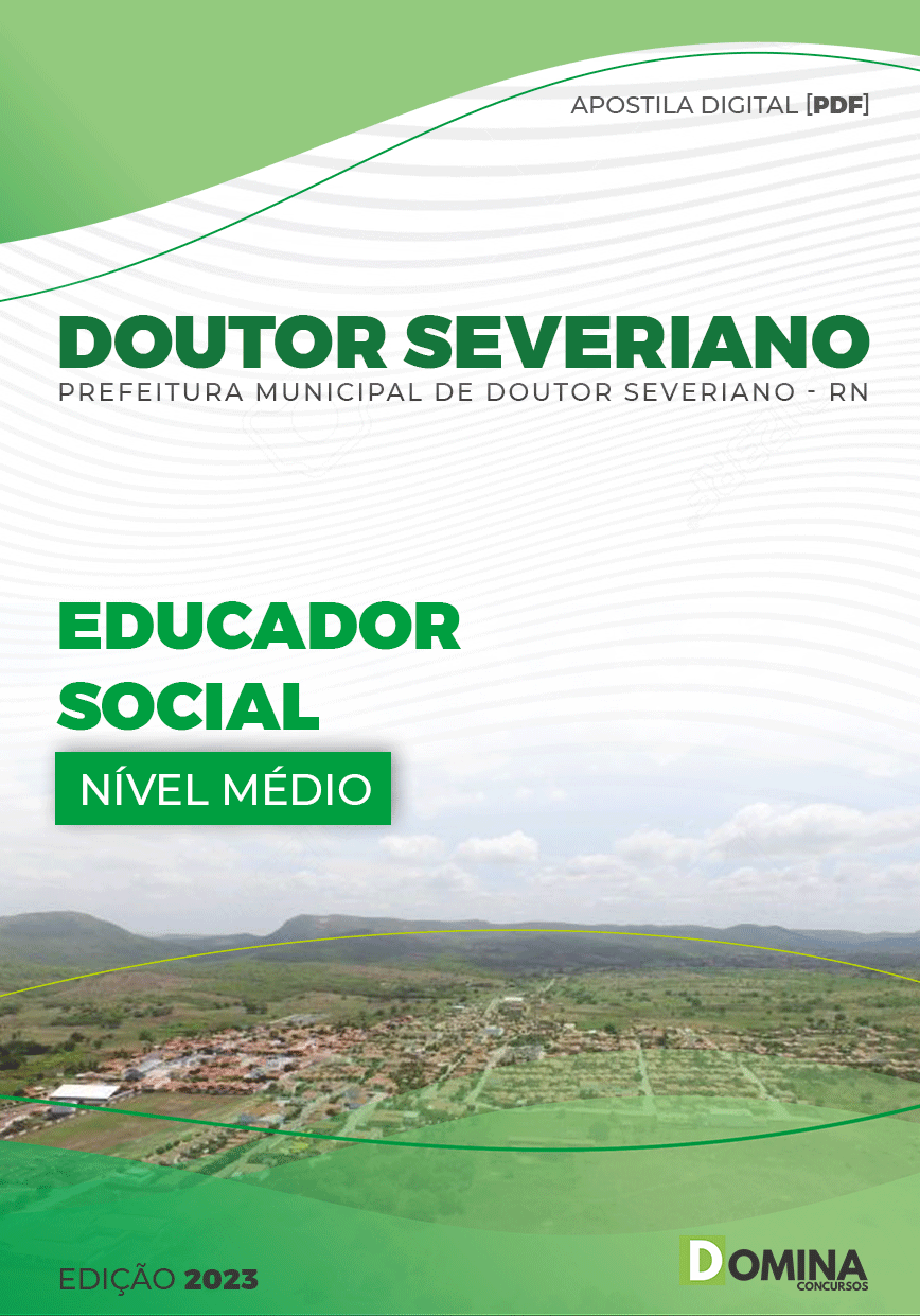 Apostila Pref Doutor Severiano RN 2023 Educador Social