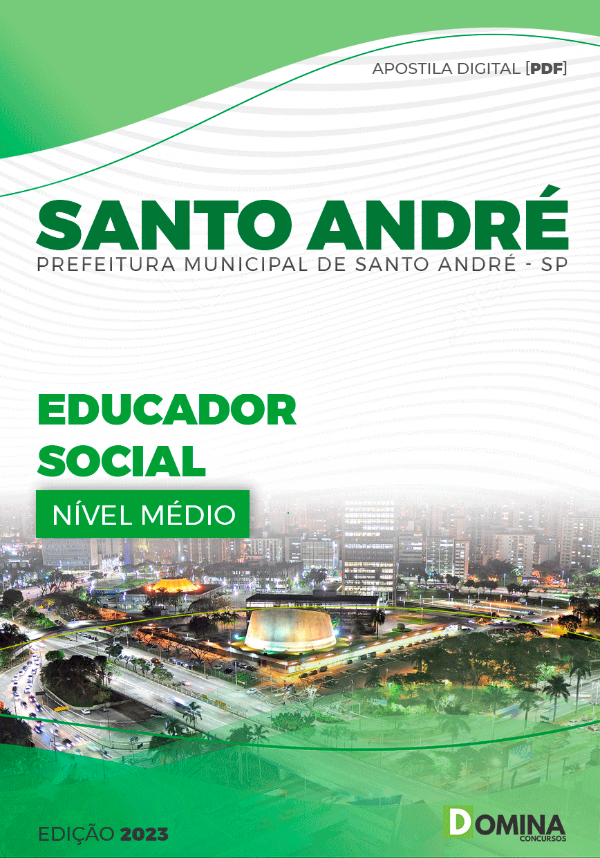 Apostila Digital Pref Santo André SP 2023 Educador Social