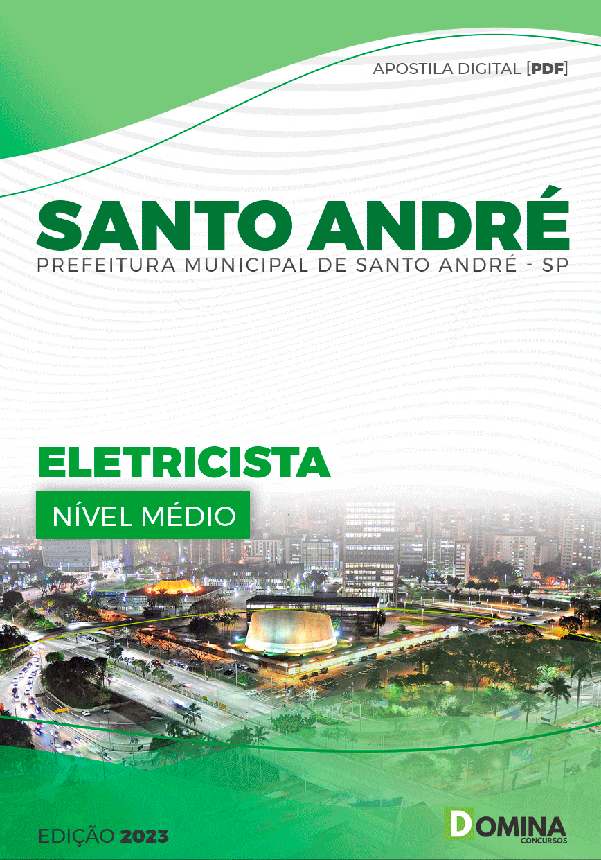 Apostila Digital Pref Santo André SP 2023 Eletricista