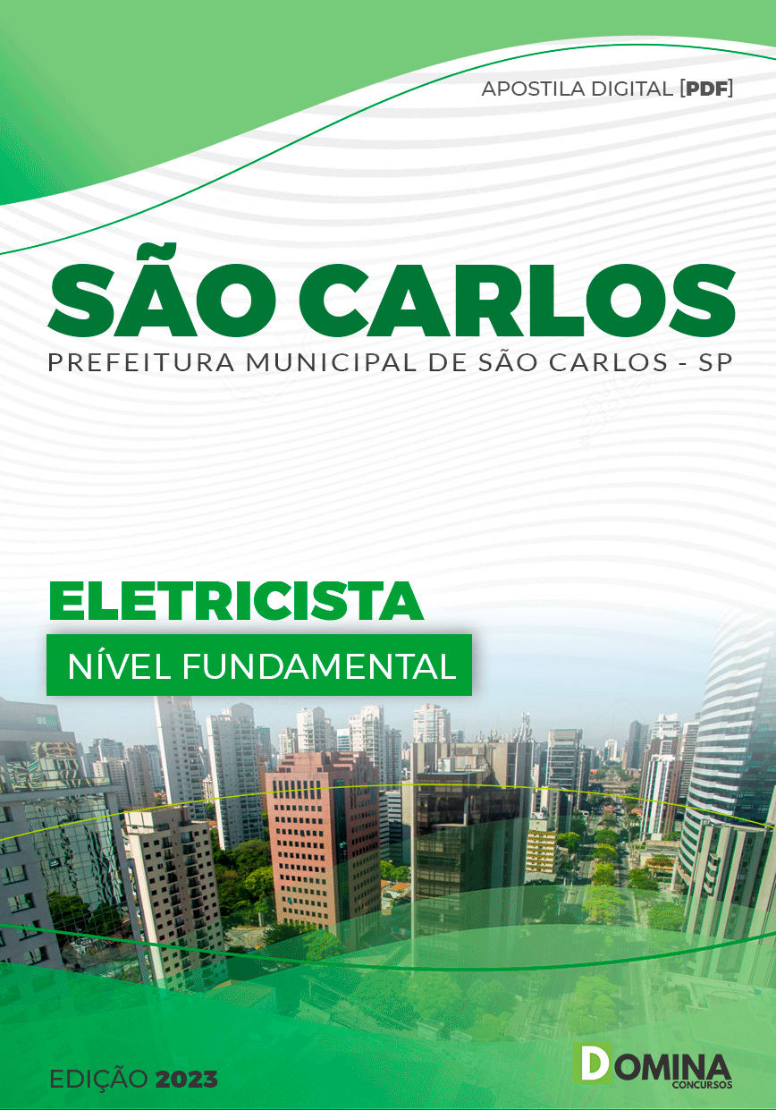 Apostila Digital Pref São Carlos SP 2023 Eletricista