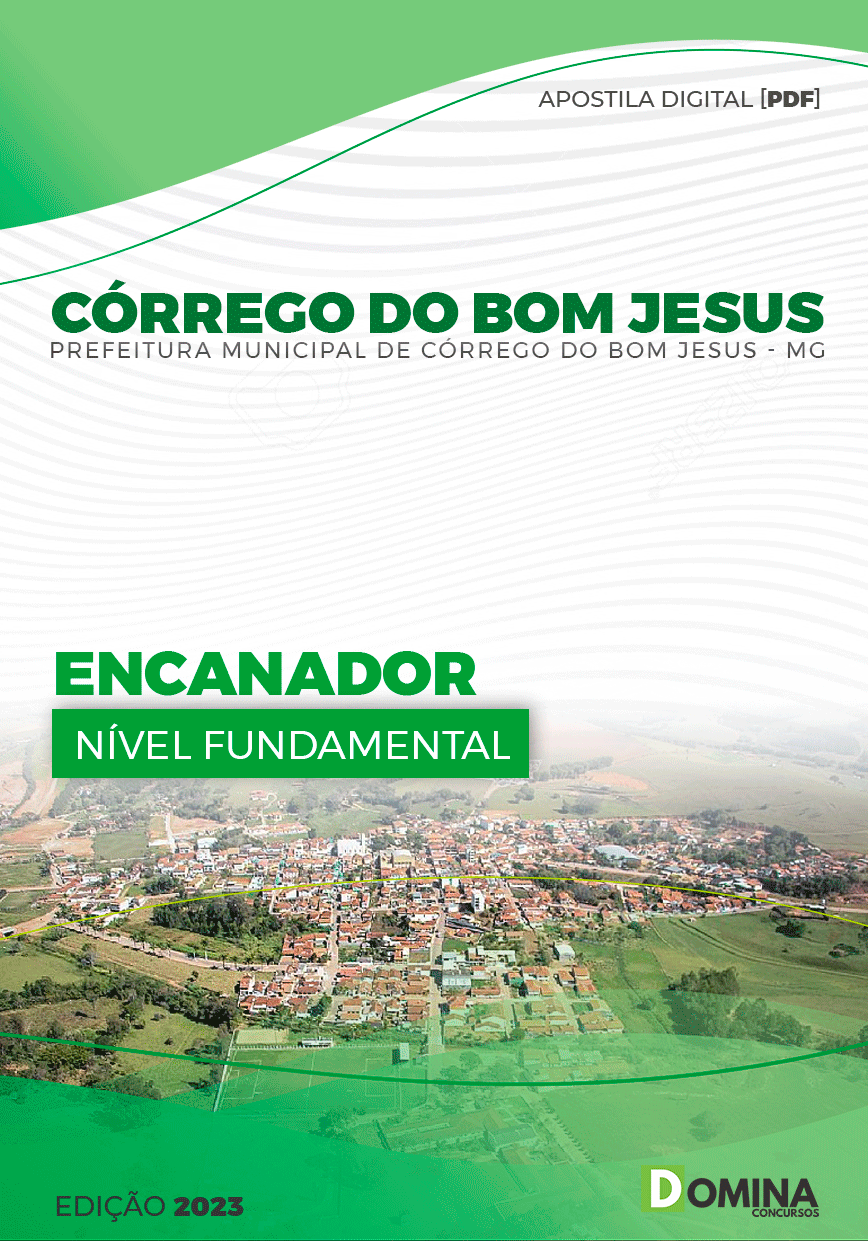 Apostila Pref Córrego Bom Jesus MG 2023 Encanador