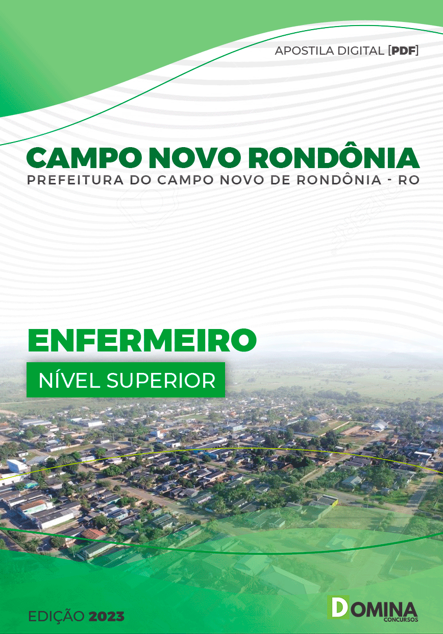 Apostila Pref Campo Novo Rondônia RO 2023 Enfermeiro