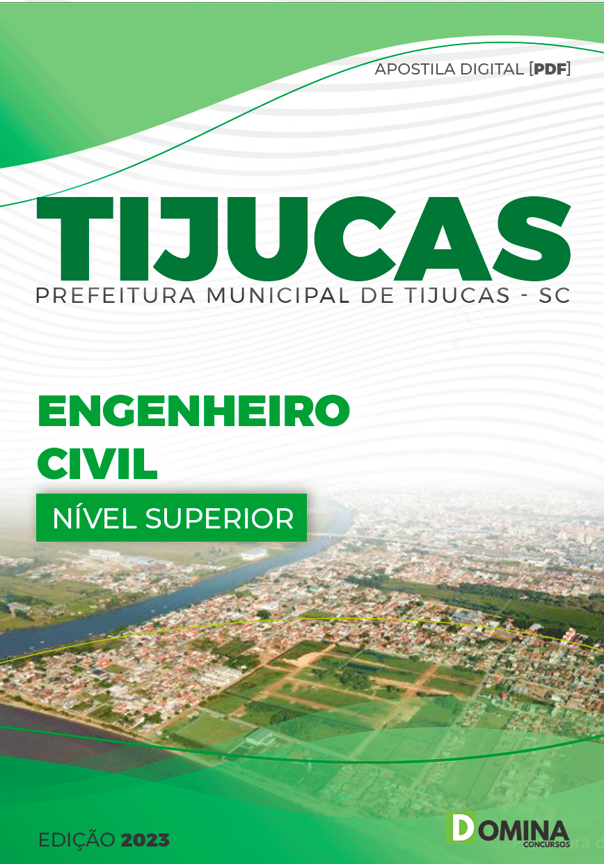 Apostila Concurso Pref Tijucas SC 2023 Engenheiro Civil