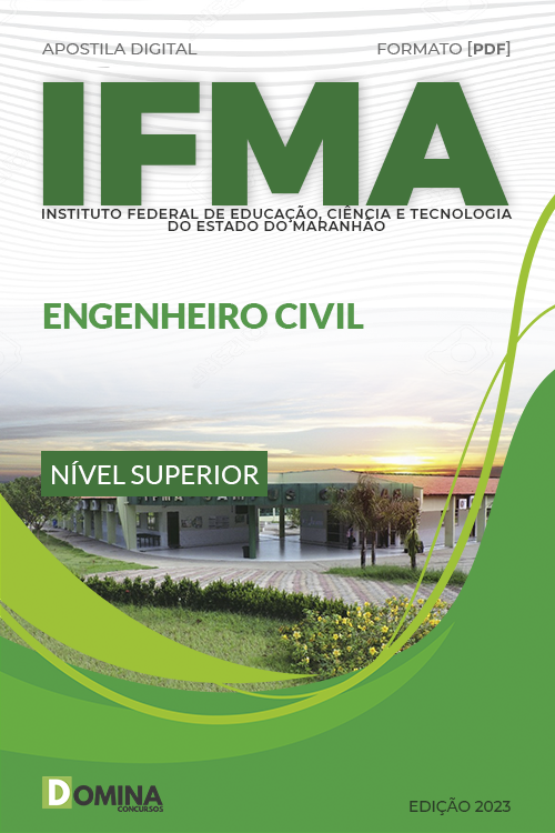 Apostila Digital Concurso IFMA 2023 Engenheiro Civil