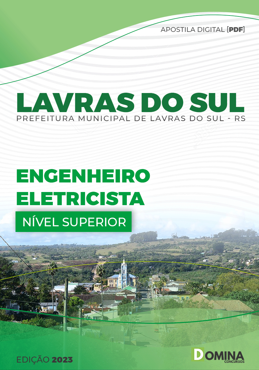 Apostila Pref Lavras do Sul RS 2023 Engenheiro Eletricista