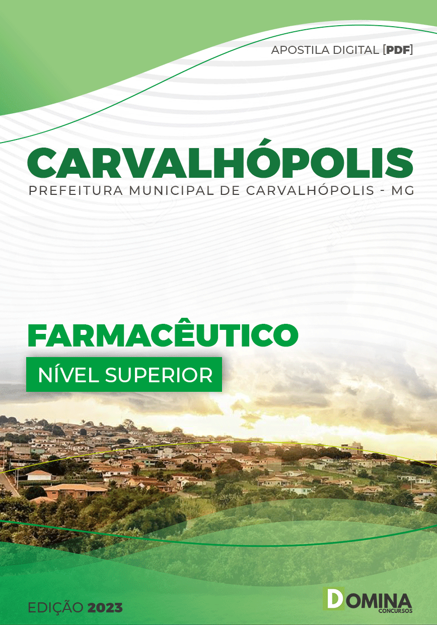 Apostila Pref Carvalhópolis MG 2023 Farmacêutico