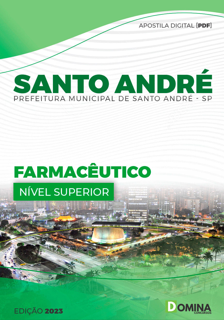 Apostila Digital Pref Santo André SP 2023 Farmacêutico