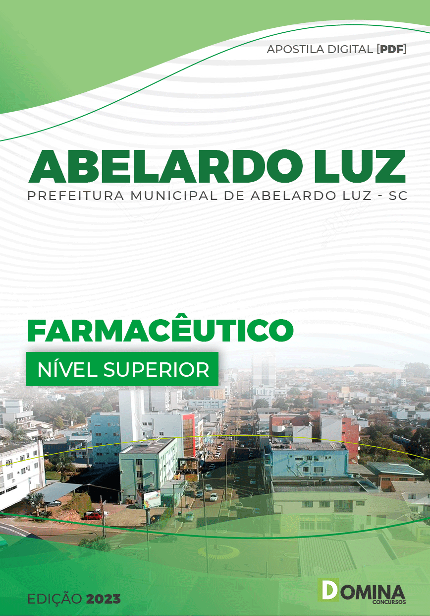 Apostila Digital Pref Abelardo Luz SC 2023 Farmacêutico