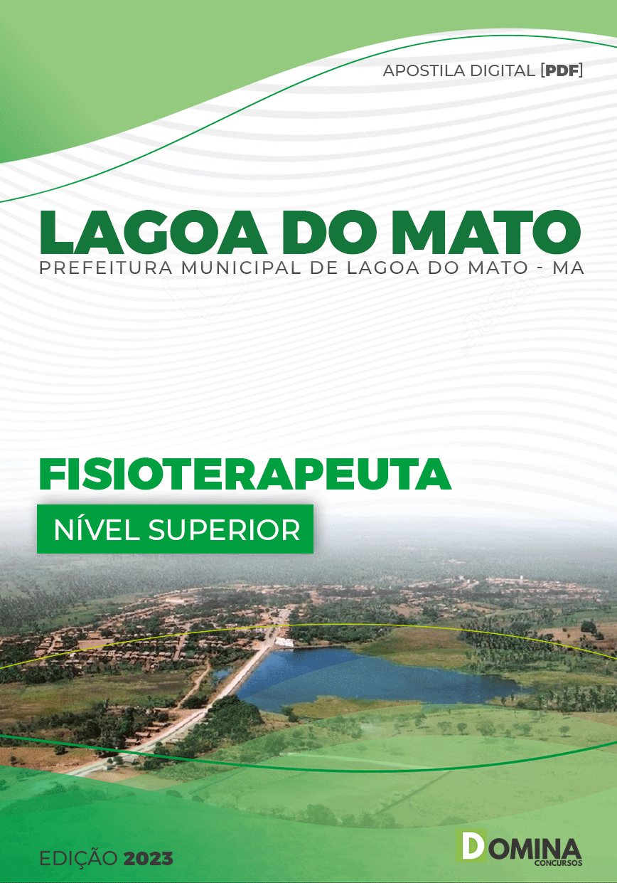 Apostila Pref Lagoa Do Mato MA 2023 Fisioterapeuta
