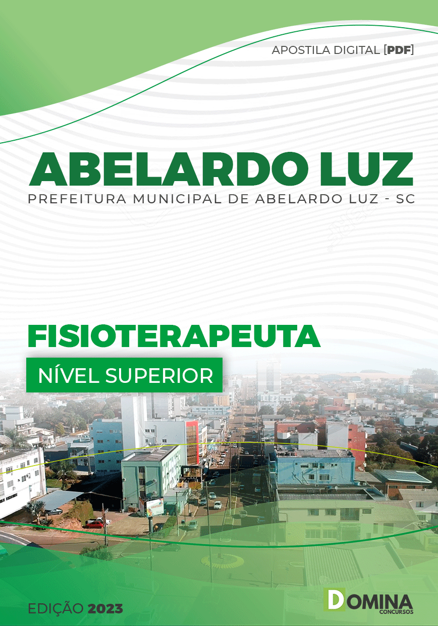 Apostila Digital Pref Abelardo Luz SC 2023 Fisioterapeuta