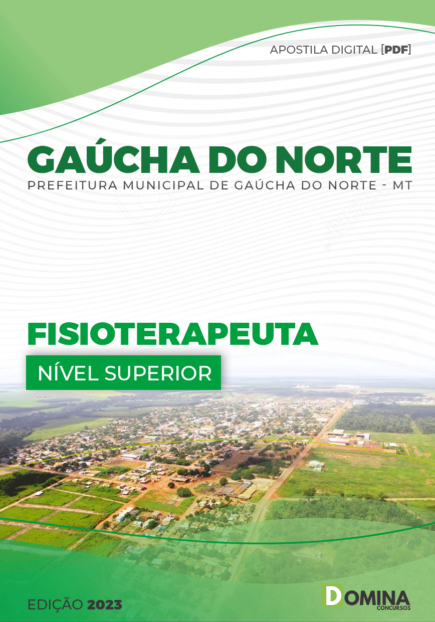 Apostila Pref Gaúcha do Norte MT 2023 Fisioterapeuta