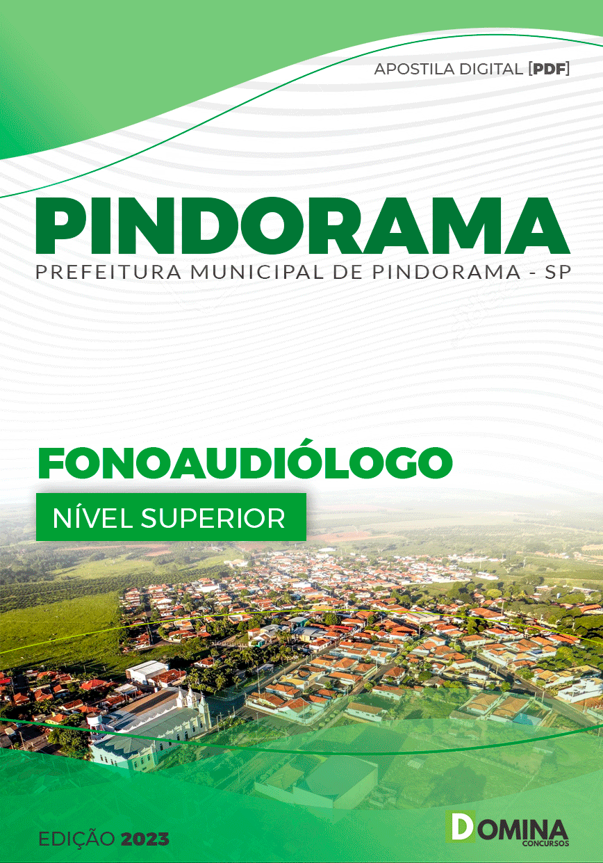 Apostila Concurso Perf Pindorama SP 2023 Fonoaudiólogo