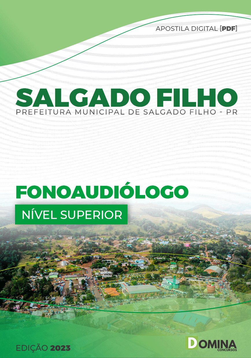 Apostila Pref Salgado Filho PR 2023 Fonoaudiólogo