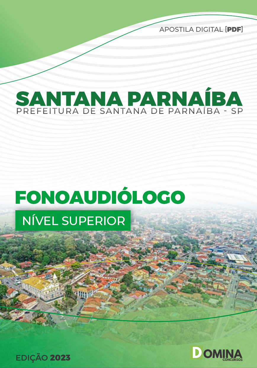 Apostila Pref Santana de Parnaíba SP 2023 Fonoaudiólogo