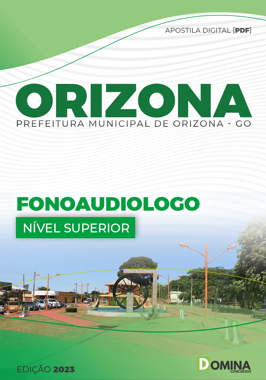 Apostila Digital Pref Orizona GO 2023 Fonoaudiologo