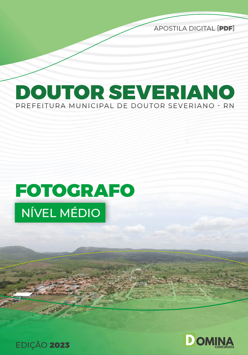 Apostila Pref Doutor Severiano RN 2023 Fotografo