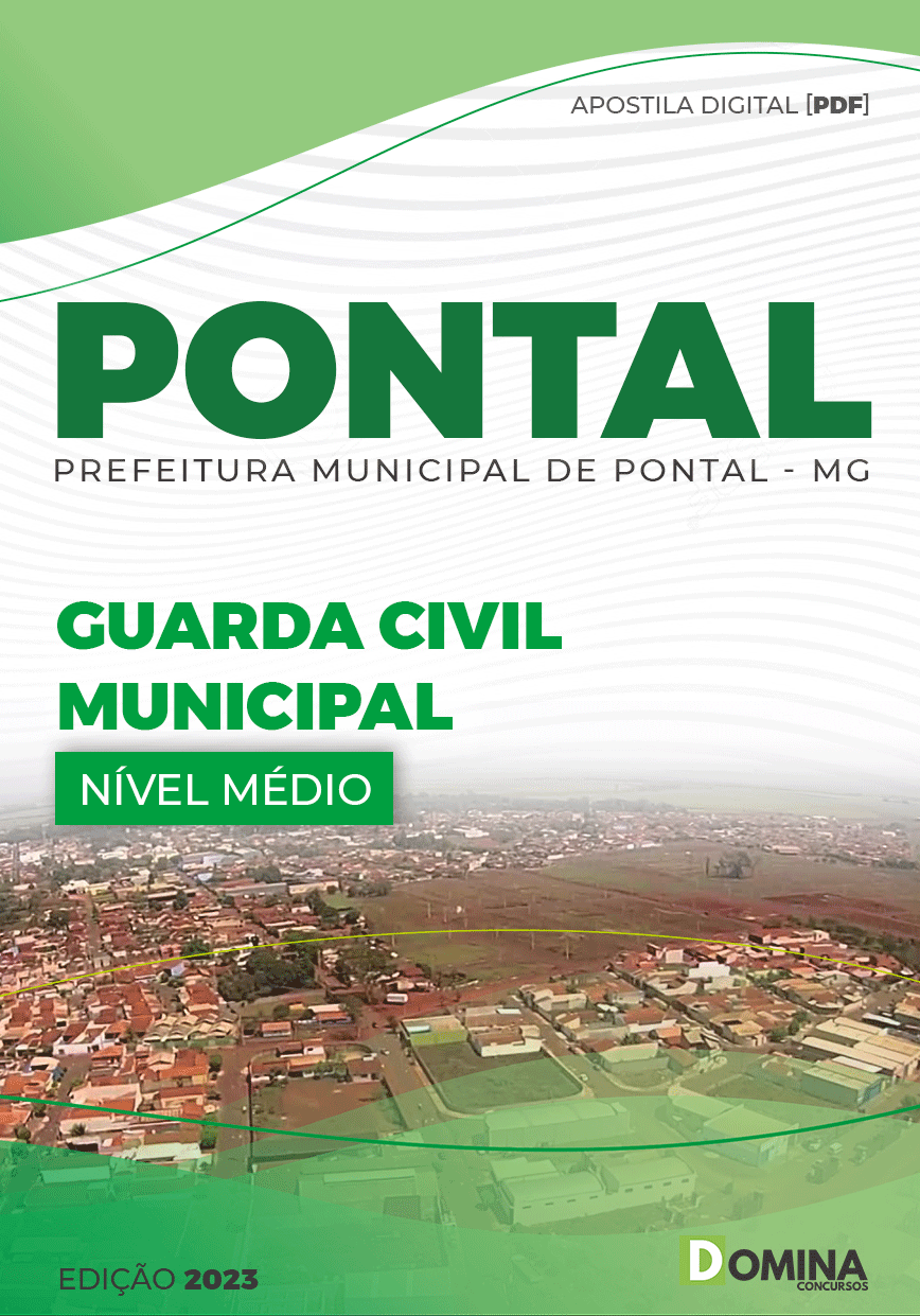 Apostila Pref Pontal SP 2023 Guarda Civil Municipal