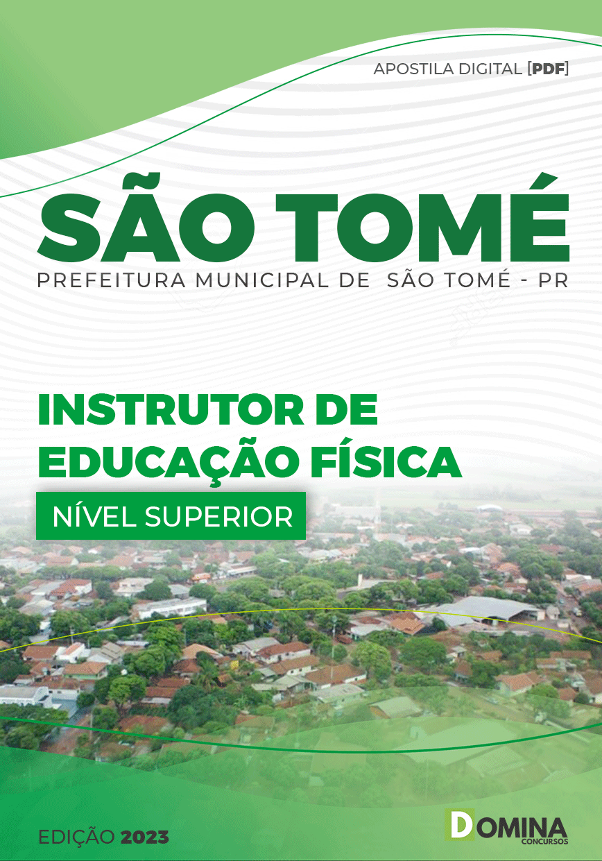 Apostila Pref São Tomé PR 2023 Instrutor Educação Física