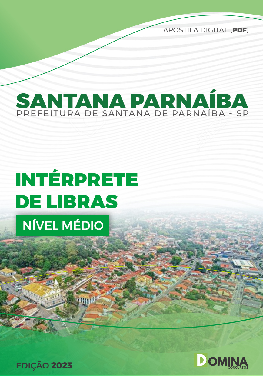 Apostila Pref Santana de Parnaíba SP 2023 Intérprete Libras
