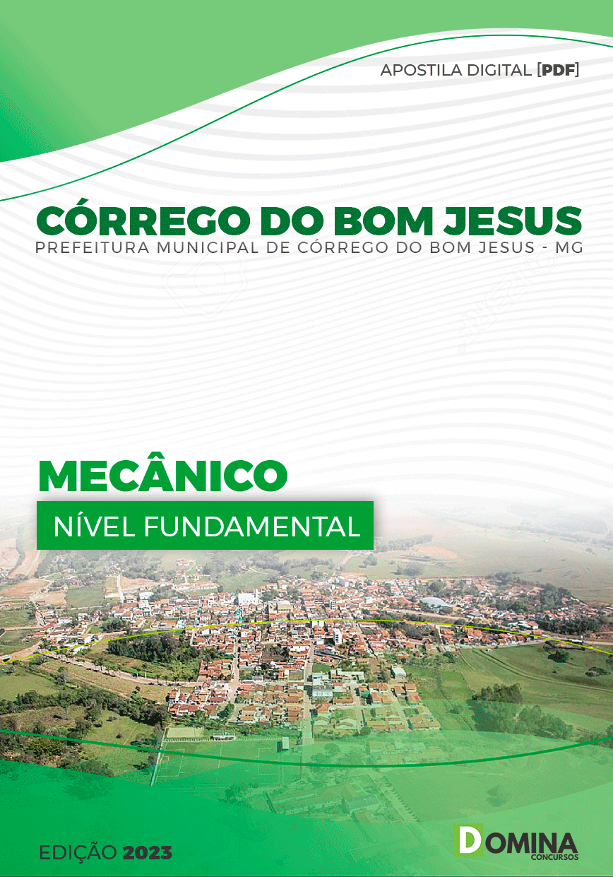 Apostila Pref Córrego Bom Jesus MG 2023 Mecânico