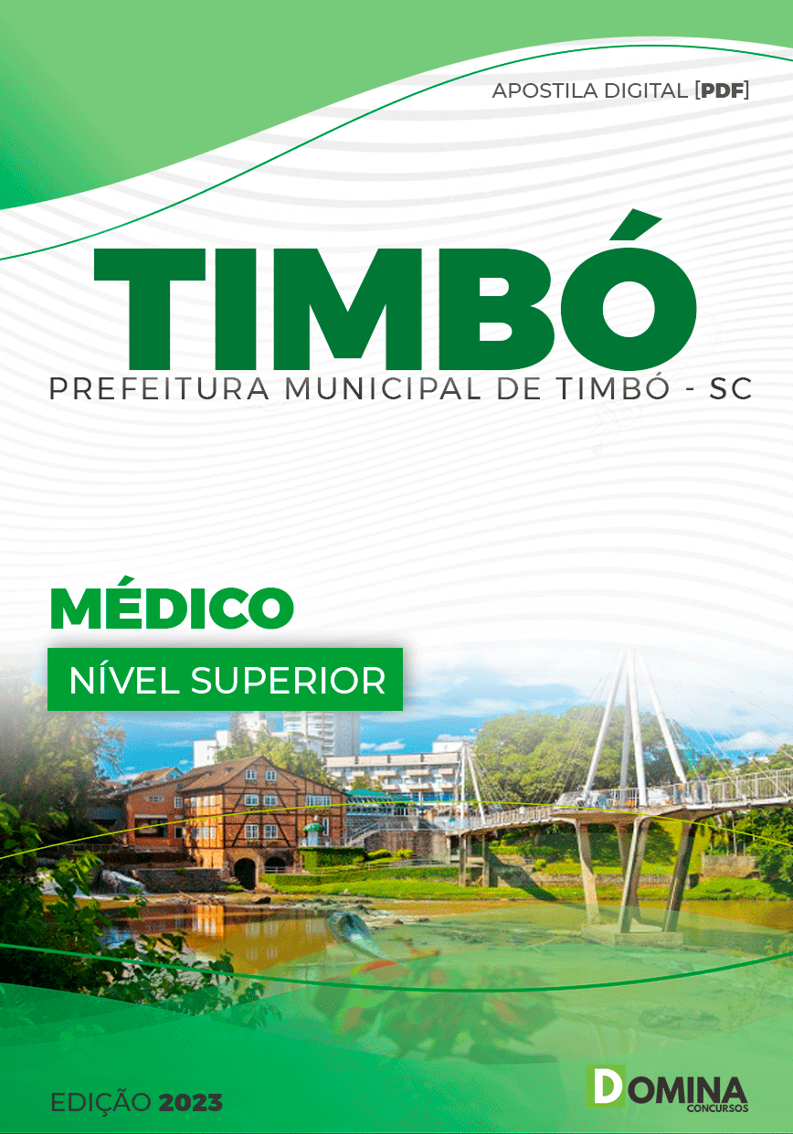Apostila Digital Concurso Pref Timbó SC 2023 Médico