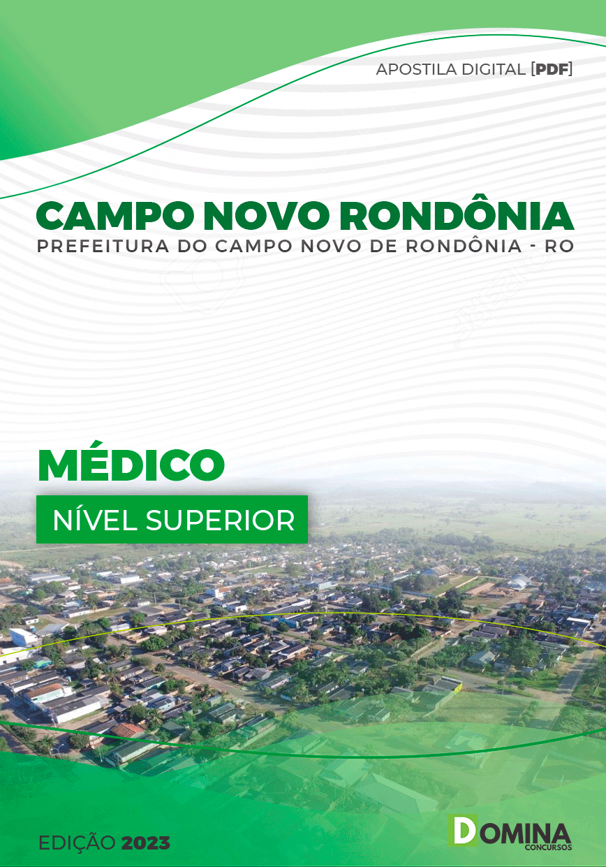 Apostila Pref Campo Novo Rondônia RO 2023 Médico