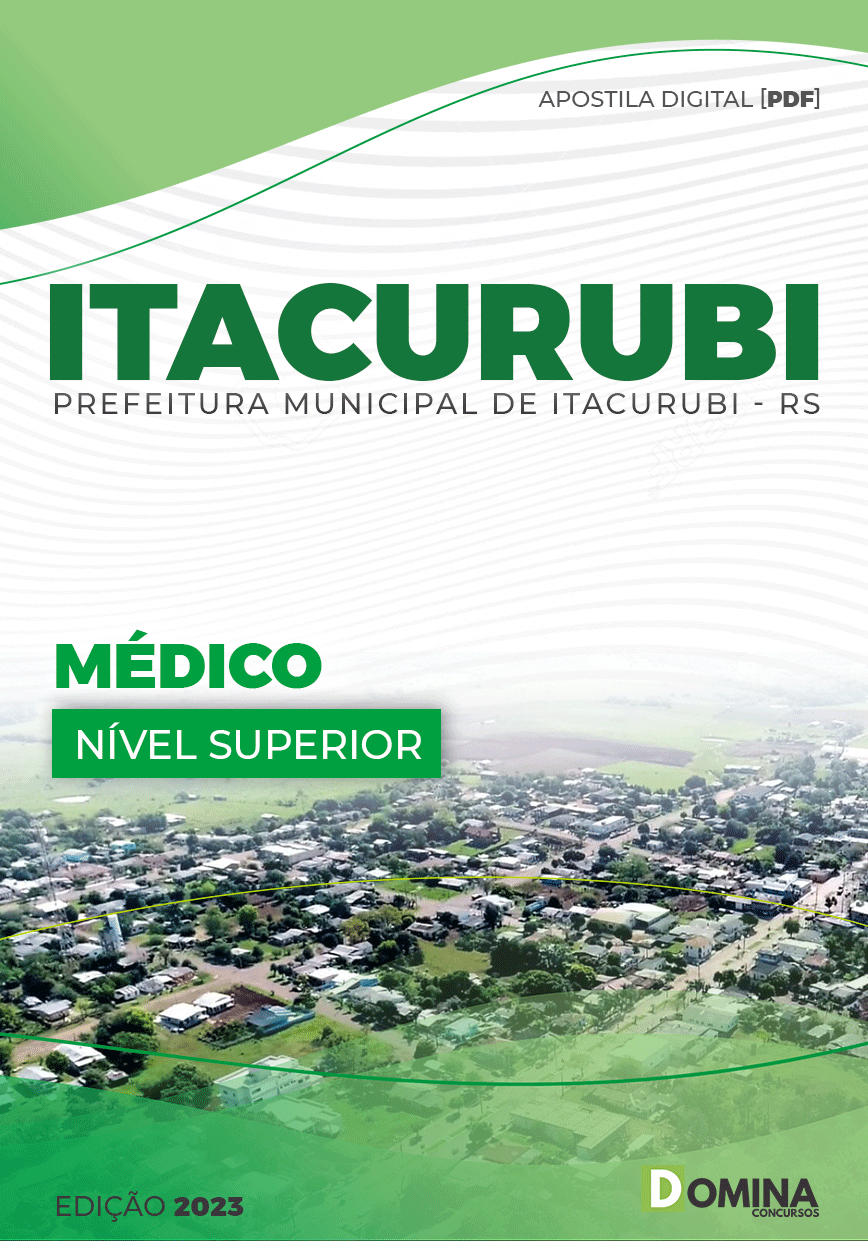 Apostila Concurso Pref Itacurubi RS 2023 Médico