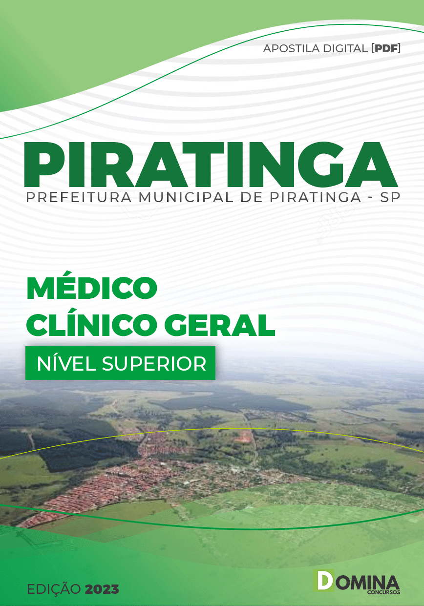 Apostila Digital Pref Piratininga SP 2023 Médico Clínico Geral
