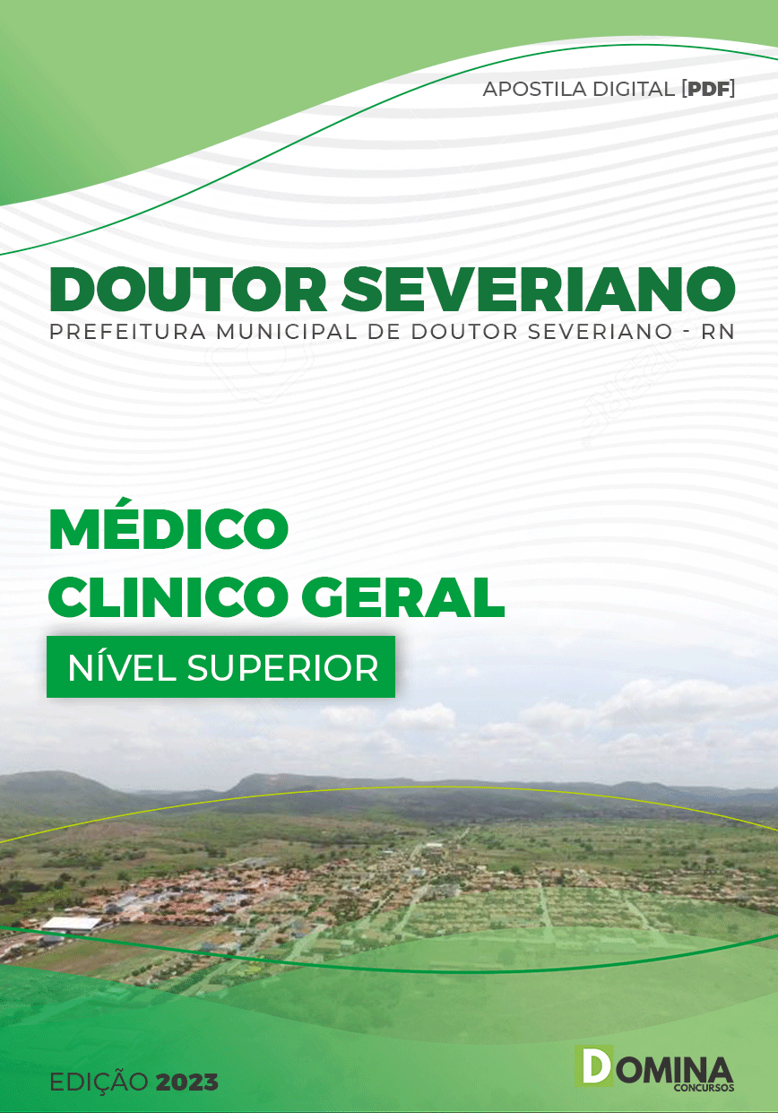 Apostila Pref Doutor Severiano RN 2023 Médico Clínico Geral