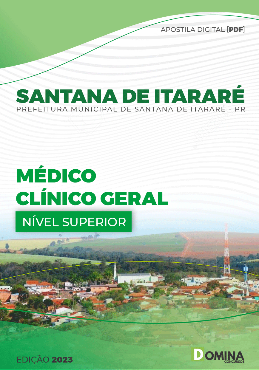 Apostila Pref Santana do Itararé PR 2023 Médico Clínico Geral
