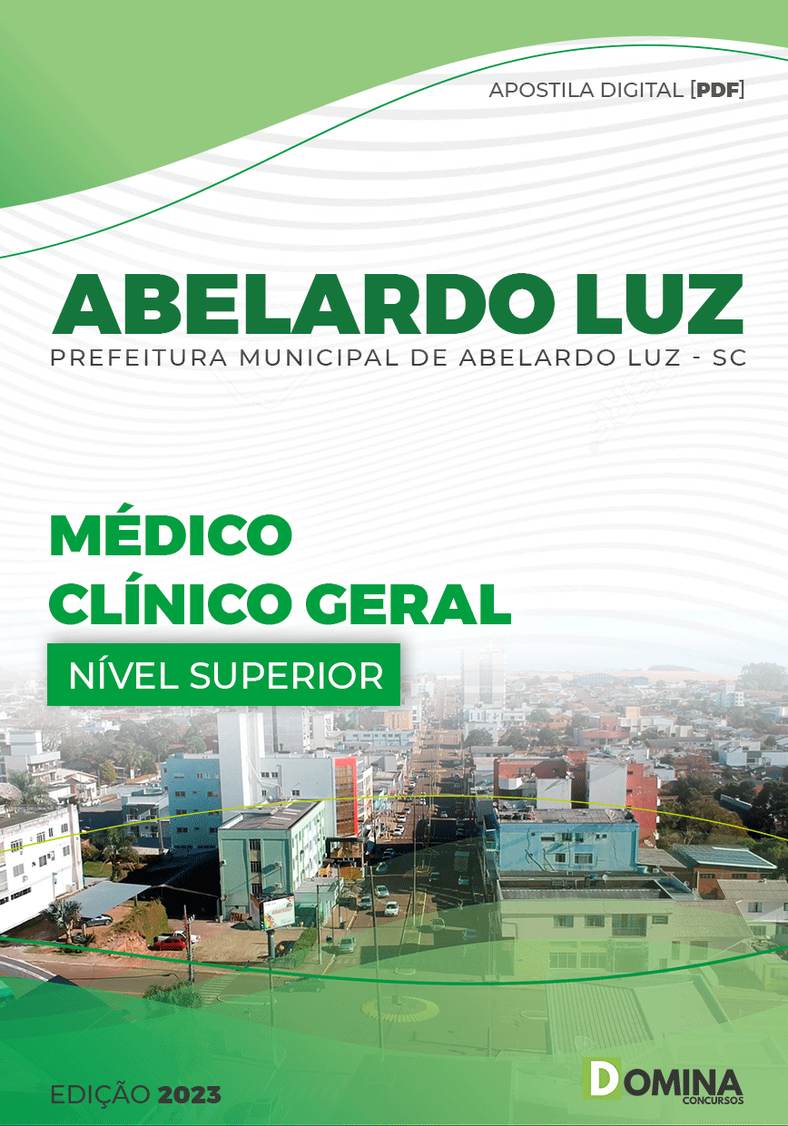 Apostila Digital Pref Abelardo Luz SC 2023 Médico Clínico Geral
