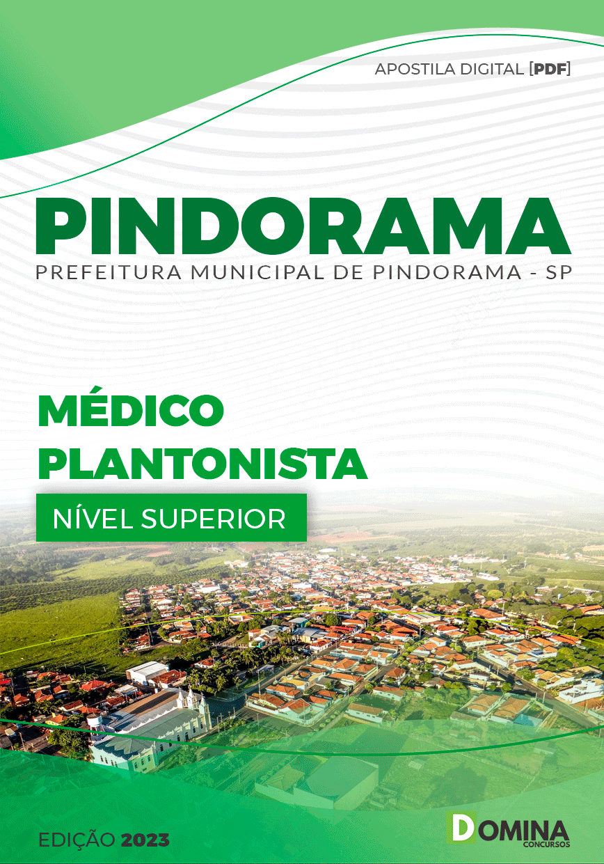 Apostila Concurso Perf Pindorama SP 2023 Médico Plantonista