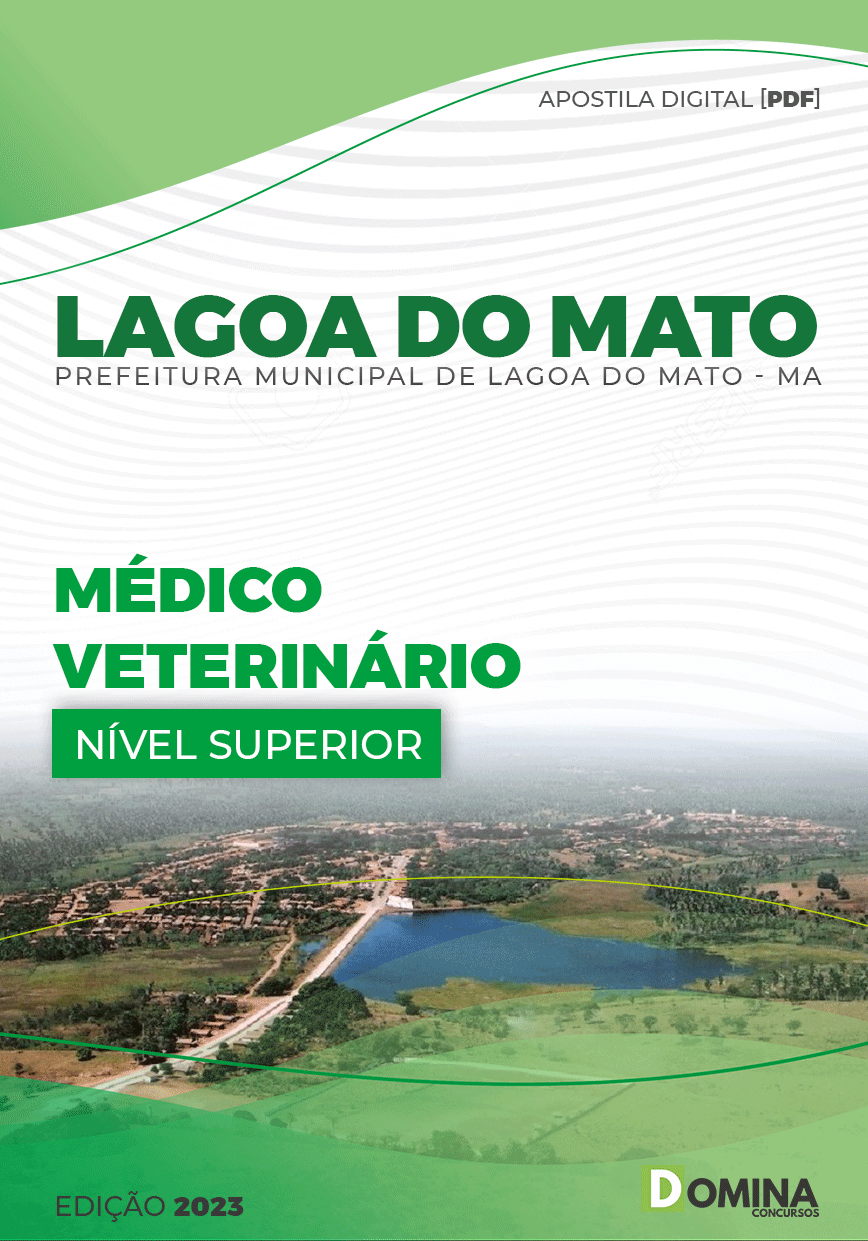 Apostila Pref Lagoa Do Mato MA 2023 Médico Veterinário