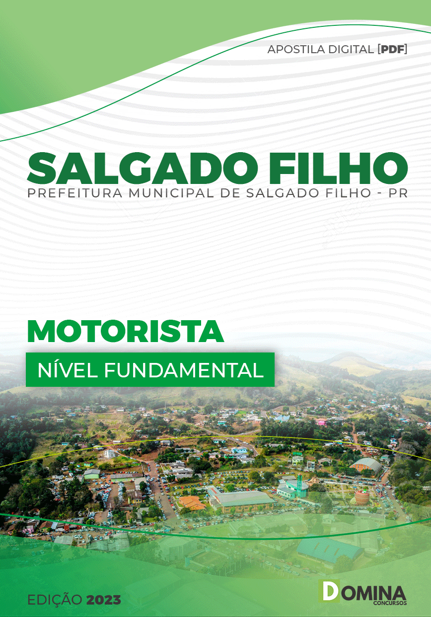 Apostila Digital Pref Salgado Filho PR 2023 Motorista