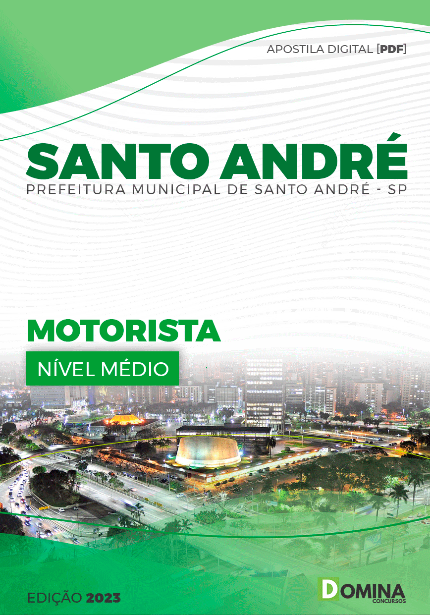 Apostila Digital Pref Santo André SP 2023 Motorista