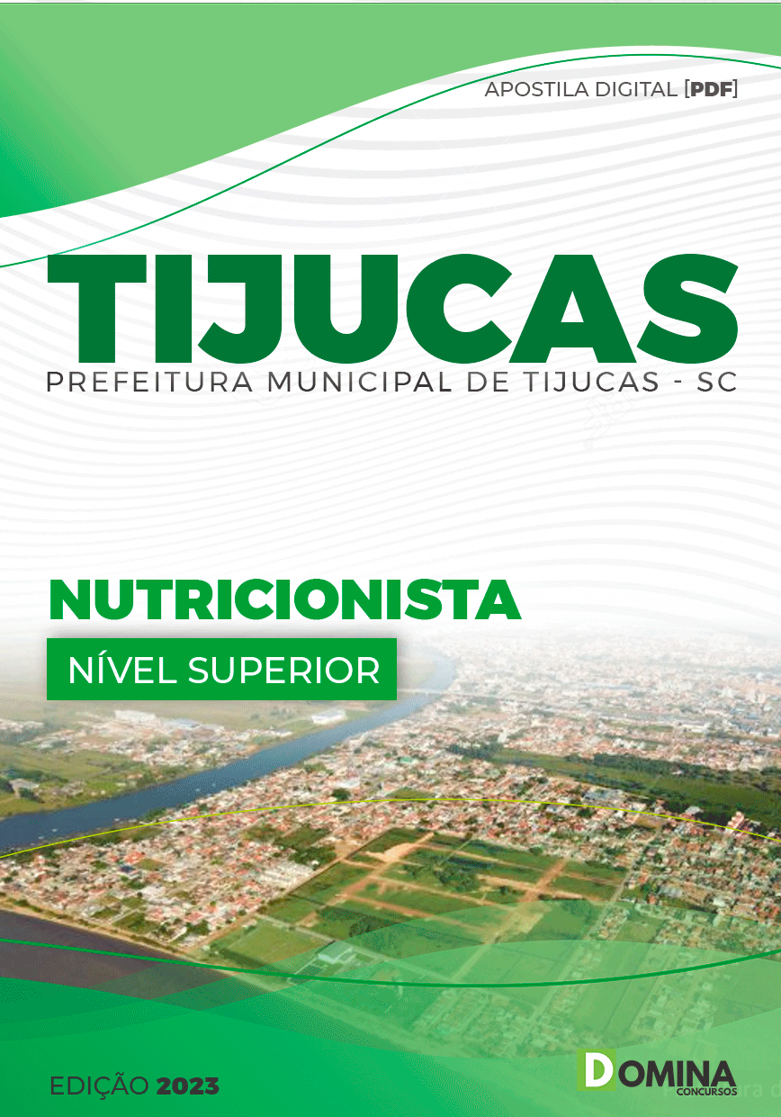 Apostila Concurso Pref Tijucas SC 2023 Nutricionista