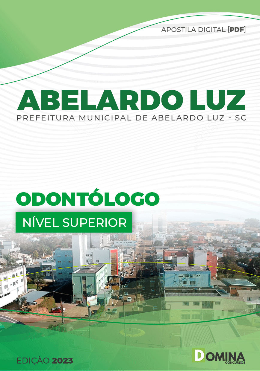 Apostila Digital Pref Abelardo Luz SC 2023 Odontólogo
