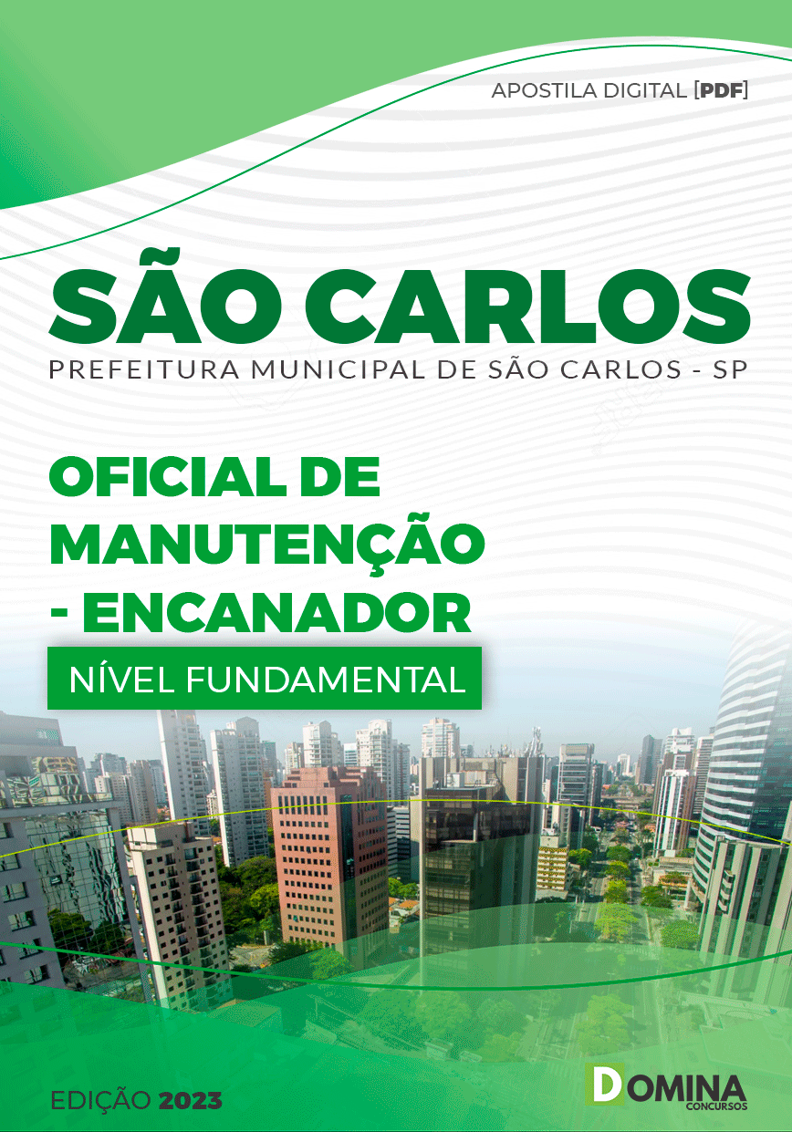 Apostila Digital Pref São Carlos SP 2023 Encanador