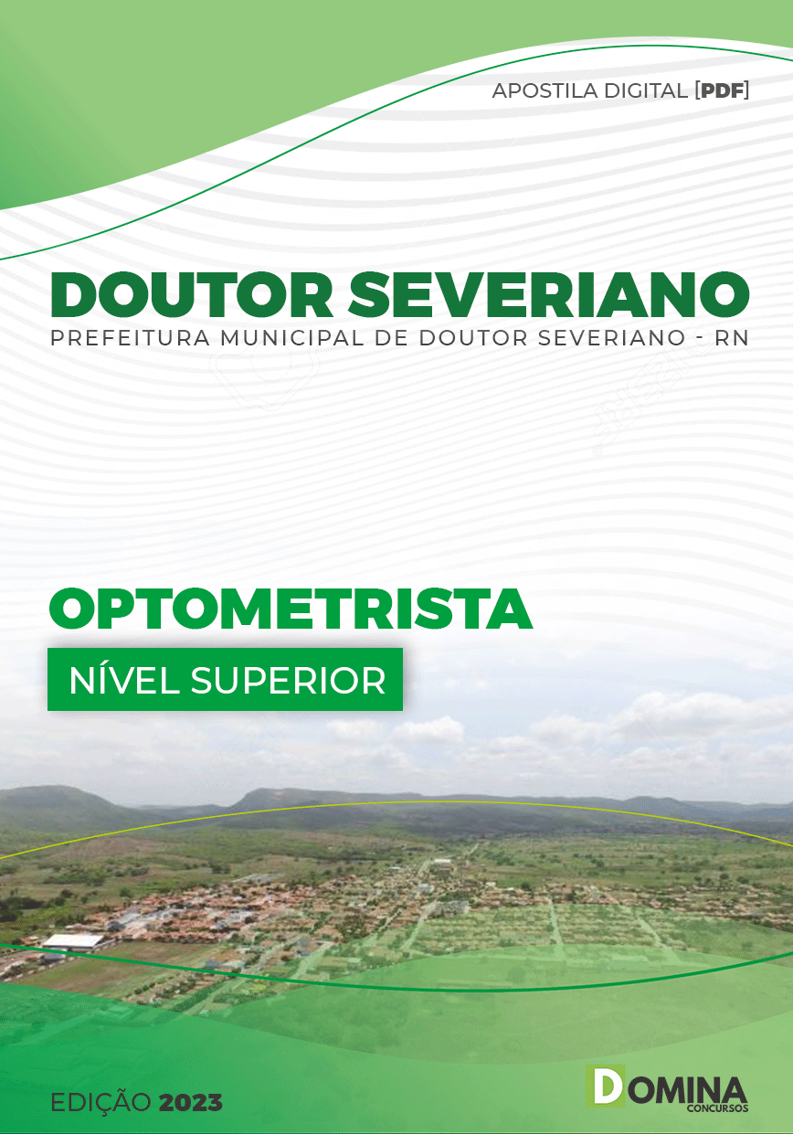 Apostila Pref Doutor Severiano RN 2023 Optomestrista