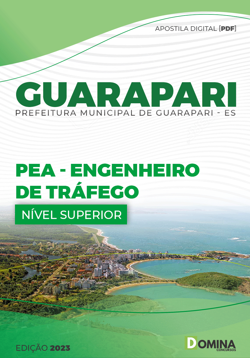 Apostila Pref Guarapari ES 2023 PEA Engenheiro Tráfego