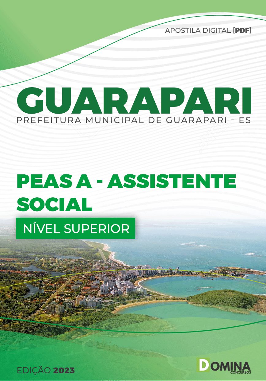 Apostila Pref Guarapari ES 2023 Assistente Social Saúde