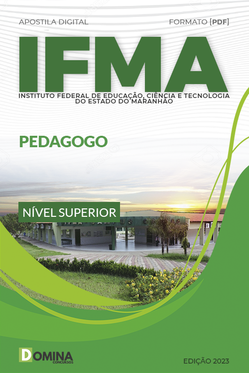 Apostila Digital Concurso Público IFMA 2023 Pedagogo