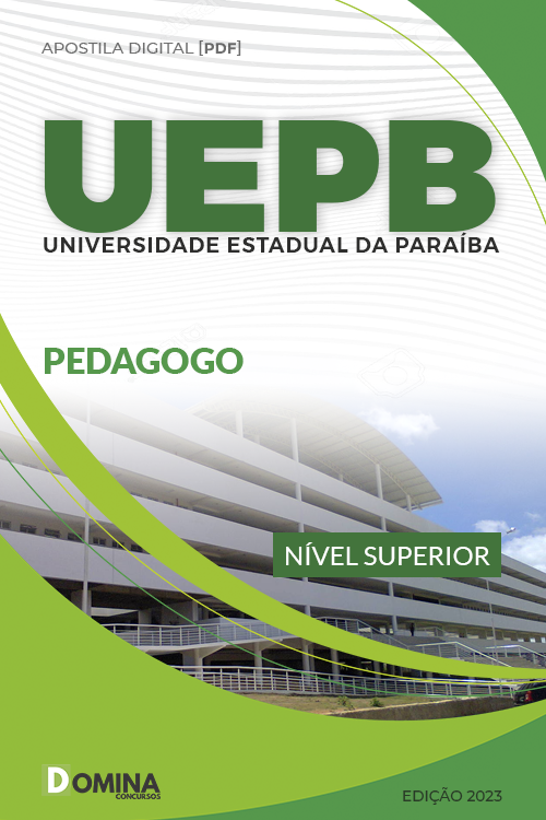 Apostila Digital Concurso Público UFPB 2023 Pedagogo