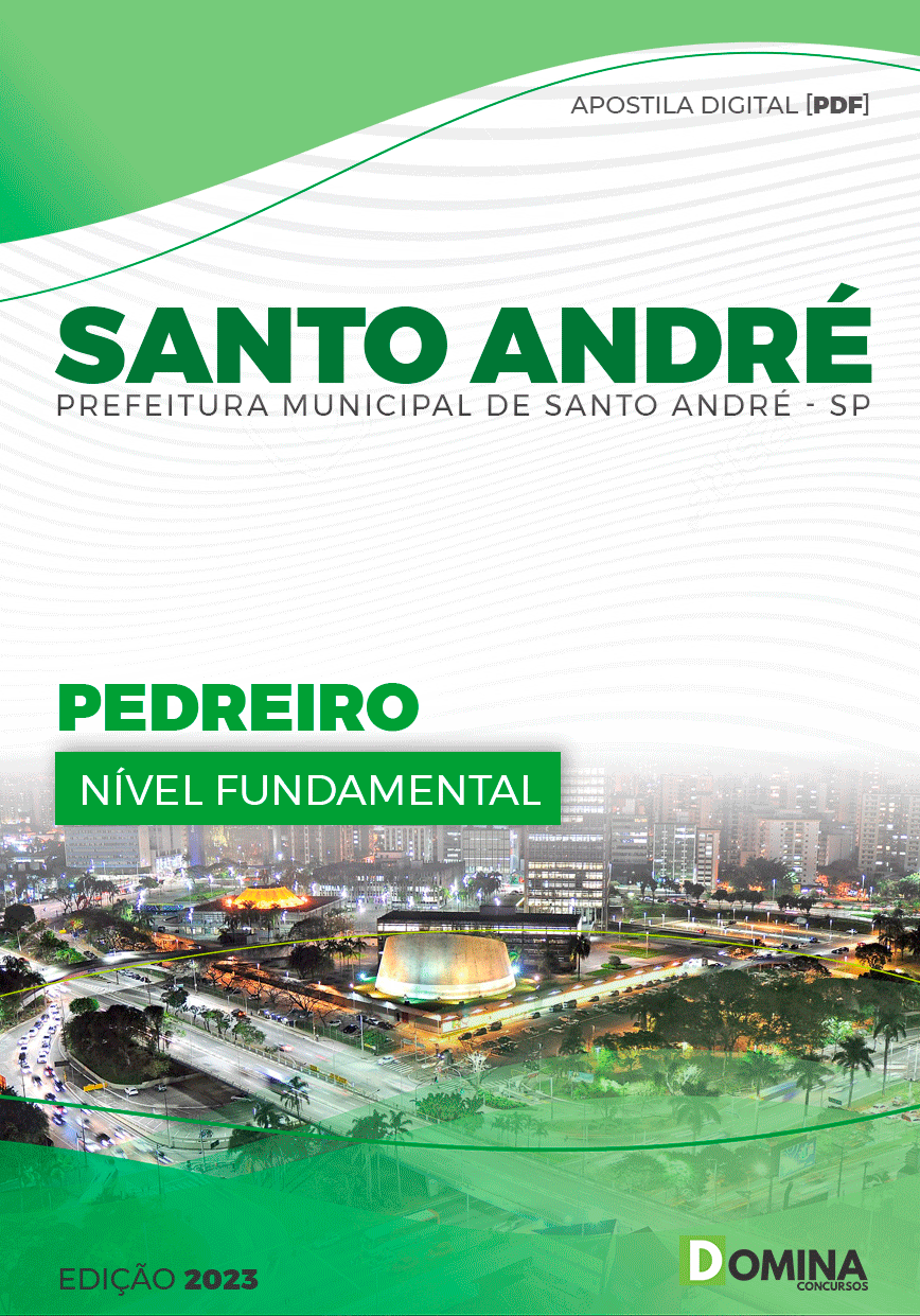 Apostila Digital Pref Santo André SP 2023 Pedreiro