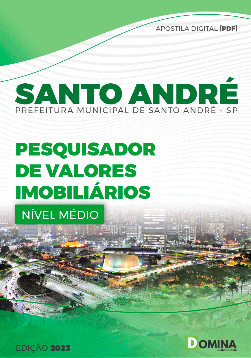 Apostila Pref Santo André SP 2023 Pesquisador Valores Imobiliários