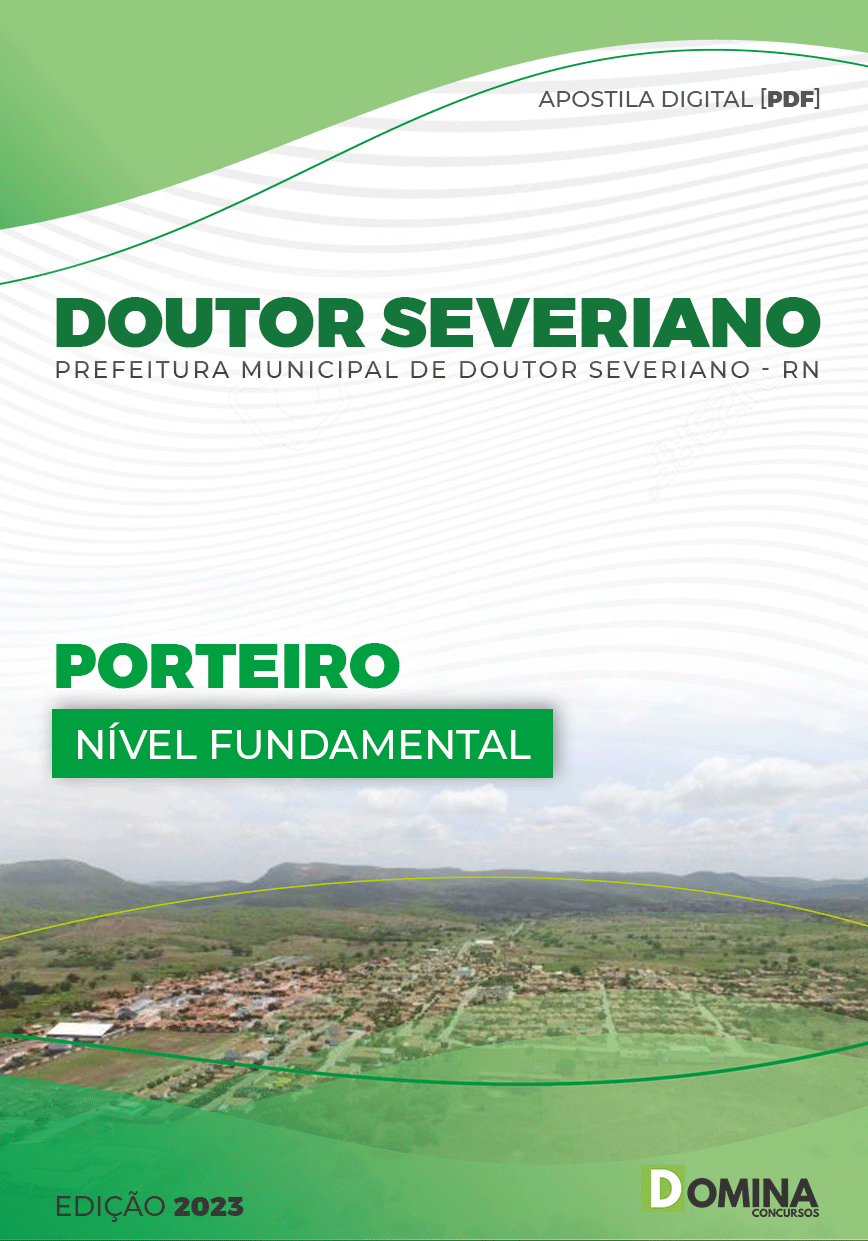 Apostila Digital Pref Doutor Severiano RN 2023 Porteiro
